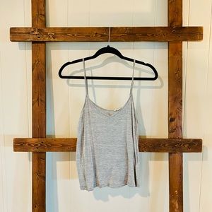 MADEWELL Spaghetti String Crop Top- MEDIUM
